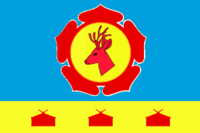 Flag of Bogradsky rayon (Khakassia) (2010-05).png