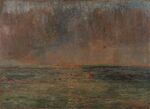Grote marine - Zonsondergang, James Ensor, Mu.ZEE Oostende, SM000159.jpg