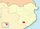 Расположение муниципалитета на карте провинции
