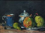 Sucrier, poires et tasse bleue, par Paul Cézanne.jpg