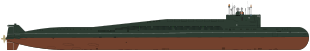 Delta III class SSBN.svg