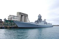 INS Kolkata at Mombasa, Kenya.jpg