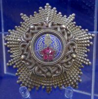 Order of the Yugoslav Star 2nd class star (Yugoslavia) - Tallinn Museum of Orders.jpg