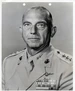 A black and white image of Vernon Megee, a white male in his Marine Corps dress uniform