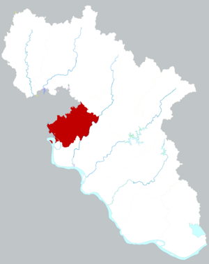 Туаньфэн на карте