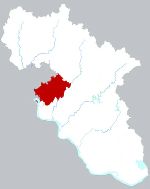 Туаньфэн на карте