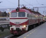 Electric locomotive at Baku Station.JPG