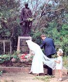 Monument to the soldiers who fell during the Great Patriotic War in Kokshetau, Kazakhstan.jpg