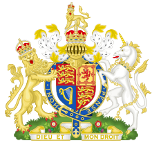 Royal Coat of Arms of the United Kingdom (Tudor crown).svg