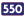 Cesta II. triedy číslo 550.svg