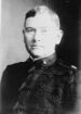 A black and white image of Charles G. Long, a white male in his Marine Corps uniform
