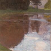 Gustav Klimt - Tranquil Pond (Egelsee near Golling, Salzburg) - Google Art Project.jpg