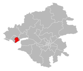 Кантон на карте департамента Атлантическая Луара