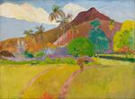 Paul Gauguin - Tahitian Landscape - Google Art Project.jpg