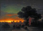 Вид в Крыму при закате солнца Айвазовский.jpg