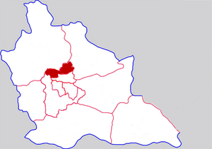 Фэнцюань на карте