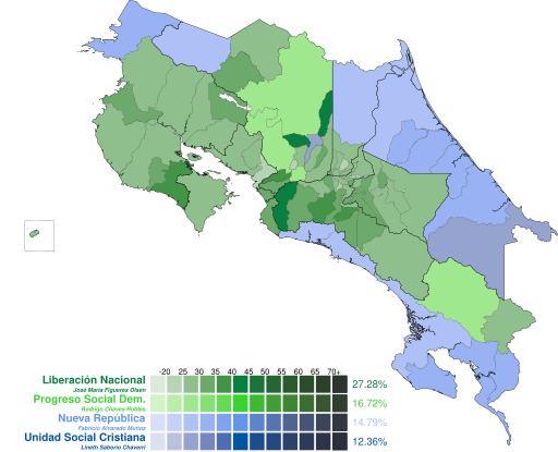 Primer lugar presidencia 2022 cantón resultados provisionales.svg