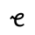 VITHKUQI SMALL LETTER E.svg