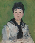 Édouard Manet - Portrait of a Woman with a Black Fichu - 1933.436 - Art Institute of Chicago.jpg