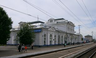 Aleksandrov I-päraudtestancijan sauvuz vl 2012