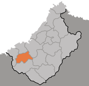 Копхун на карте