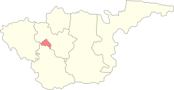 Грязовецкое муниципальное образование на карте