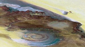 Richat Structure - SRTM.jpg