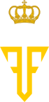 Royal monogram of Ferdinand I of Romania.svg