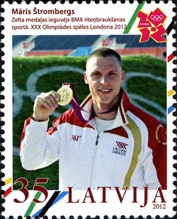 Stamps of Latvia, 2012-34.jpg