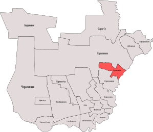 Курдюковское сельское поселение на карте