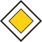 Vorfahrtstrasse/Indication de caractère prioritaire/Diritto di precedenza