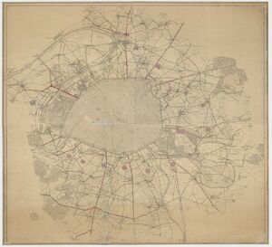 Сена на карте