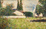 Georges Seurat - House among trees PC 659.jpg