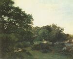 Jean Frédéric Bazille - Forest of Fontainbleau - 1865.jpg