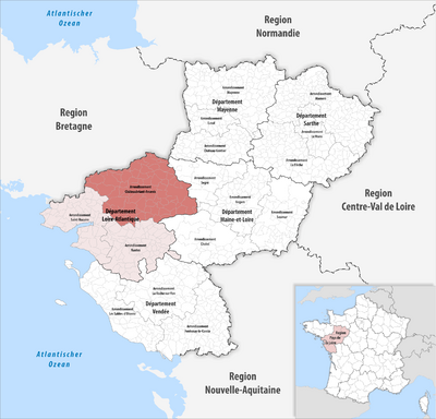 Шатобриан-Ансени на карте