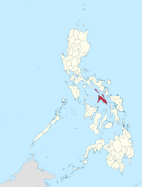 Масбате на карте