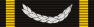 Politiets medalje for internasjonale tjeneste med laurbærgren stripe.svg