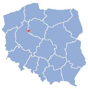 Вапно на карте