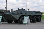 BTR-80 with program-technical system at Engineering Technologies 2012.jpg