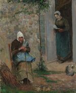 Camille Pissarro - La Charité (PD 479).jpg