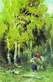 Fyodor Vasilyev Road through a birchwood 10986.jpg