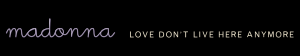 Madonna 1996 logo