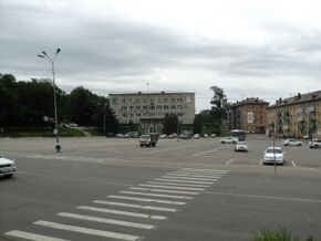 Town hall of Partizansk.JPG