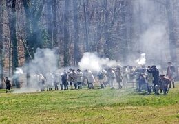 Battle of Guiliford Courthouse 1781 reenactment 11.jpg
