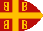 Byzantine imperial flag, 14th century.svg