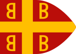 Byzantine imperial flag, 14th century.svg