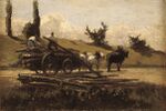 Camille Pissarro - La Carrette de bois (PD 61).jpg