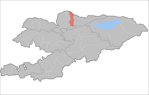 Нижне-Аларчинский айыльный округ на карте