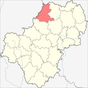 Износковский район на карте