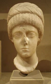 Marble bust, 4th century, possibly Flaccilla.png